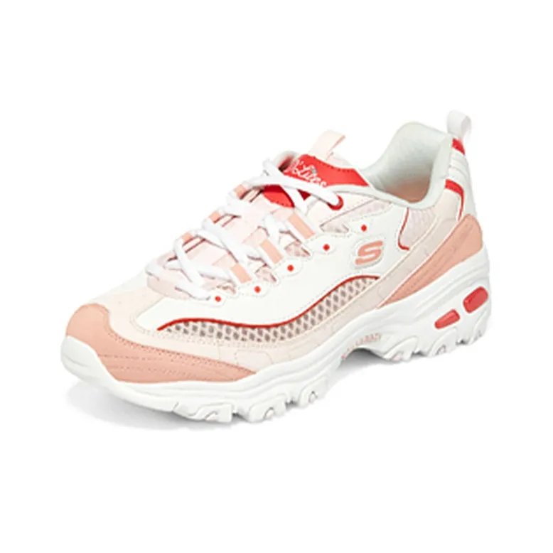 Skechers D'Lites 'White Pink' Women's-2