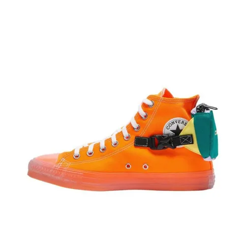 Converse Chuck Taylor All Star Buckle Up High 'Total Orange'