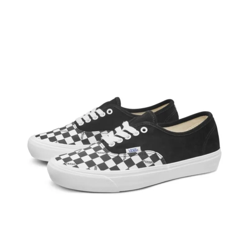 Vans Authentic Og Lx Black Checkerboard Toe-1