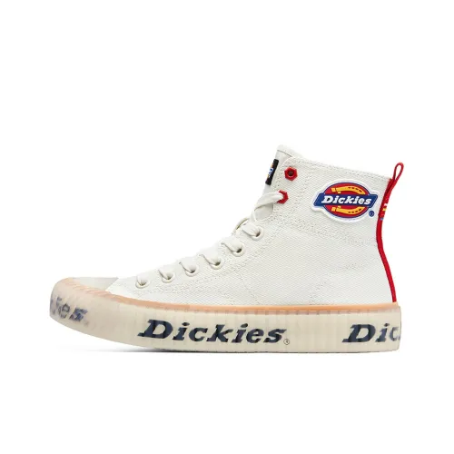 Dickies Canvas Shoes Unisex High-Top Beige