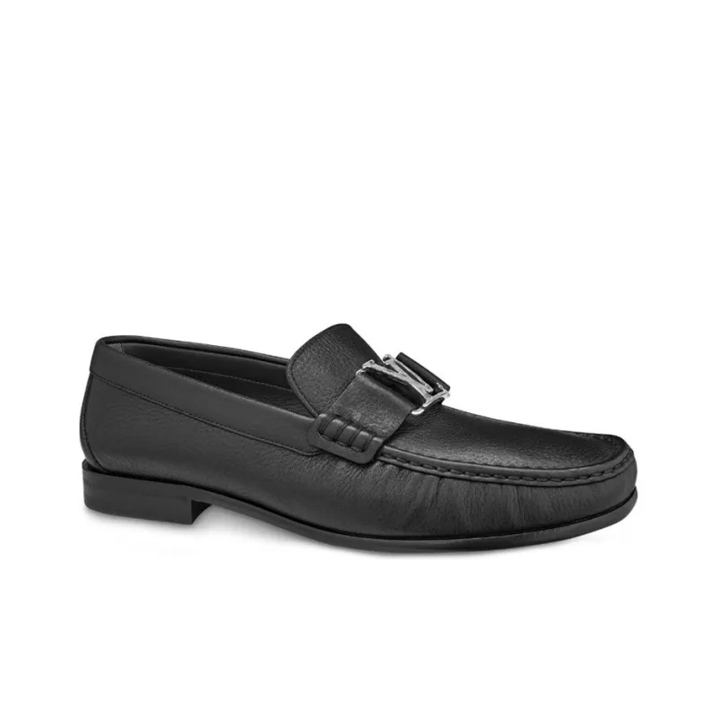 LOUIS VUITTON Montaigne Loafers 'Black' Women's-1