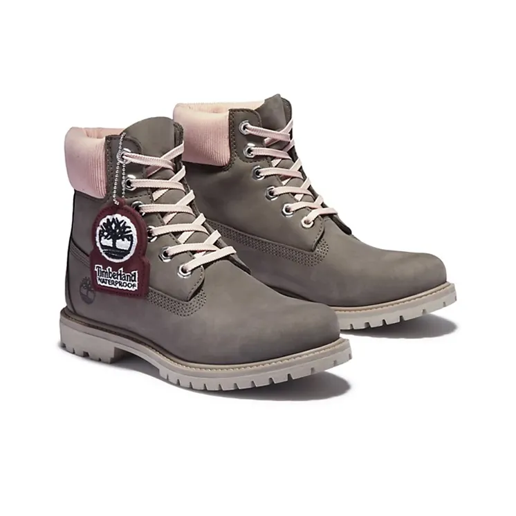 Timberland Premium 6 Inch Waterproof Boot 'Olive Nubuck' Women's-1
