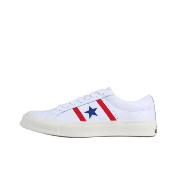 One Star Converse Academy Low 'White Blue Red'