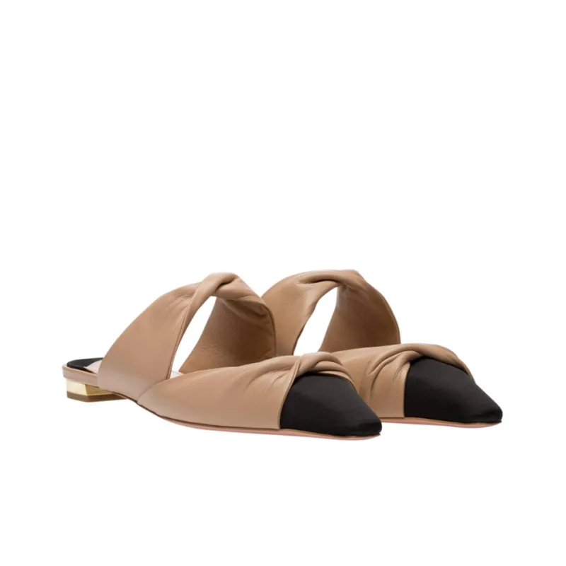 AQUAZZURA Twist Flat Women's Casual Shoes Women's Brown-2