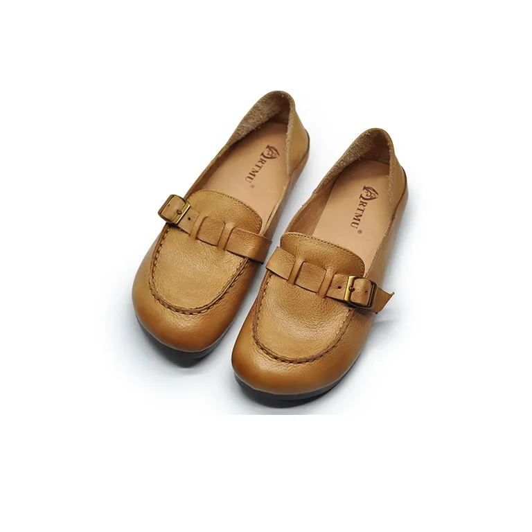 ARTMU Women's Casual Shoes Women's Low Top Coffee/Camel-14