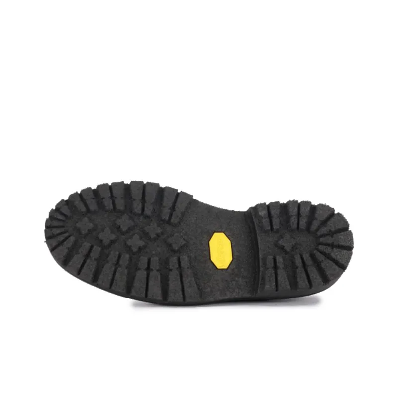 THOM BROWNE RWB-stripe Leather Loafers-4