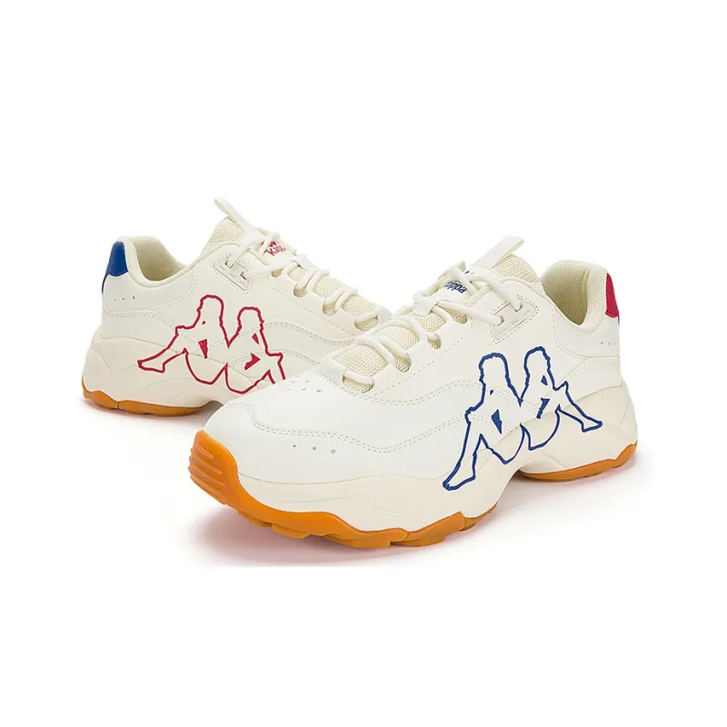 Kappa Low-Top Chunky Sneakers Unisex Winter White-4