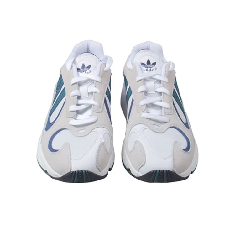 Adidas Yung 1 White Noble Green Dark Blue-2
