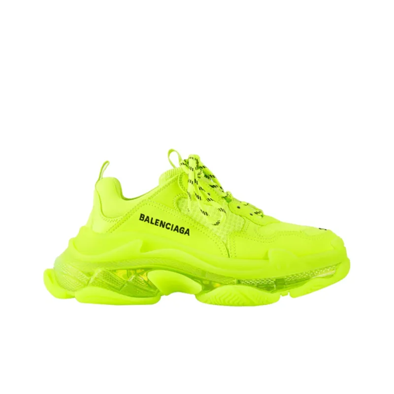 Balenciaga Triple S Clear Sole Yellow Women's-1
