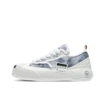 VESSEL G.O.P. 2.0 Marshmallow Lows Corduroy Gray Tie Dye Cotton Candy Low Top Canvas Shoes Unisex White Gray