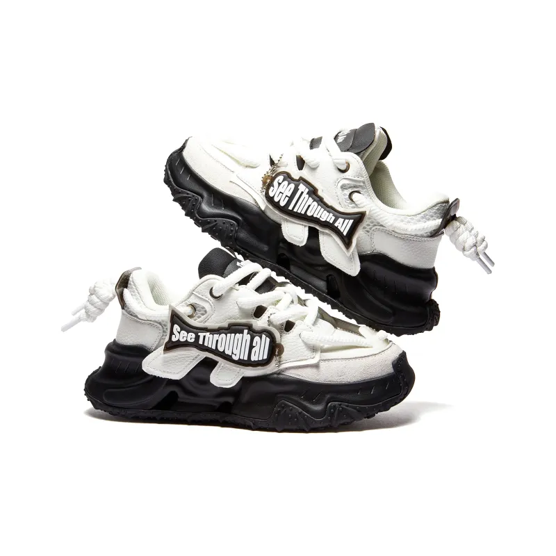 RIFUGIO VO' Flying Fish No.1 Wear-Resistant Height Increasing Low-Top Chunky Sneakers Unisex-20