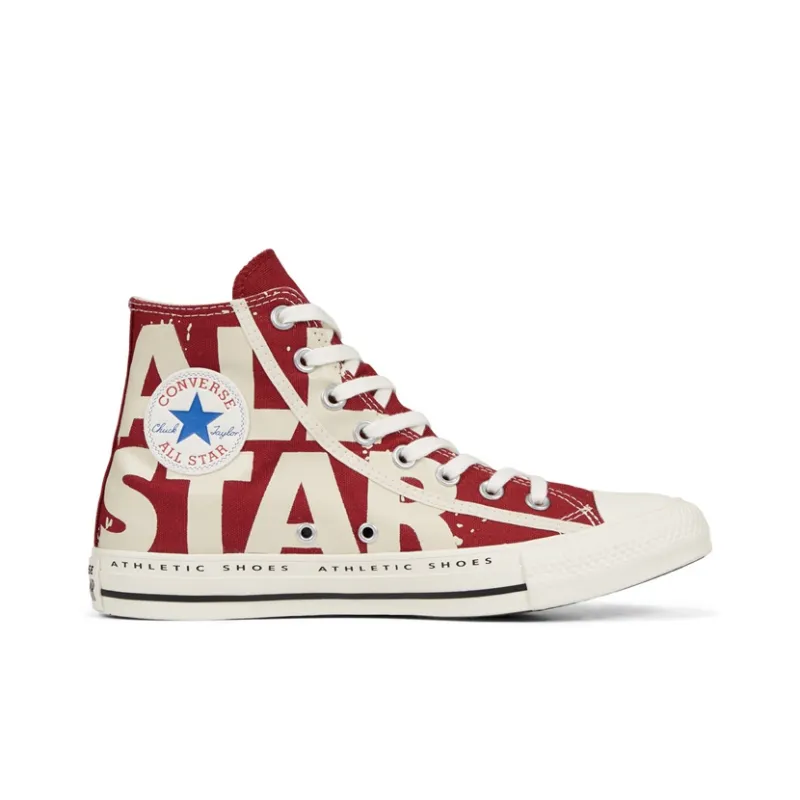 Converse Chuck Taylor All Star Bold Branding High Top 'Red White'-1