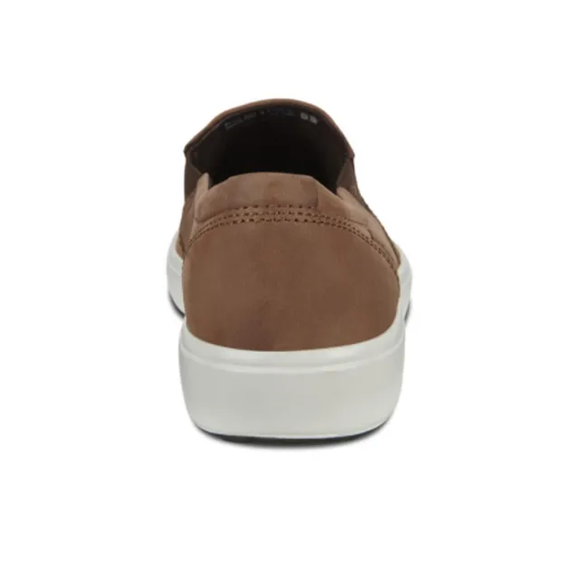 Ecco Soft 7 Skateboard Shoes Men Low-Top Brown-3