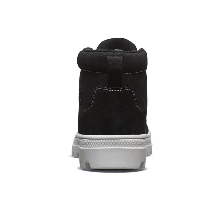 Skechers Roadies High Top Canvas Shoes Black Women's-3