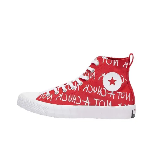 Converse UNT1TL3D Hi Not A Chuck Red