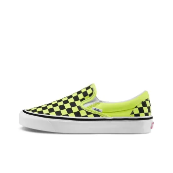 Slip On Classic Vans 98 Dx 'Anaheim Factory Yellow Neon Checkerboard'