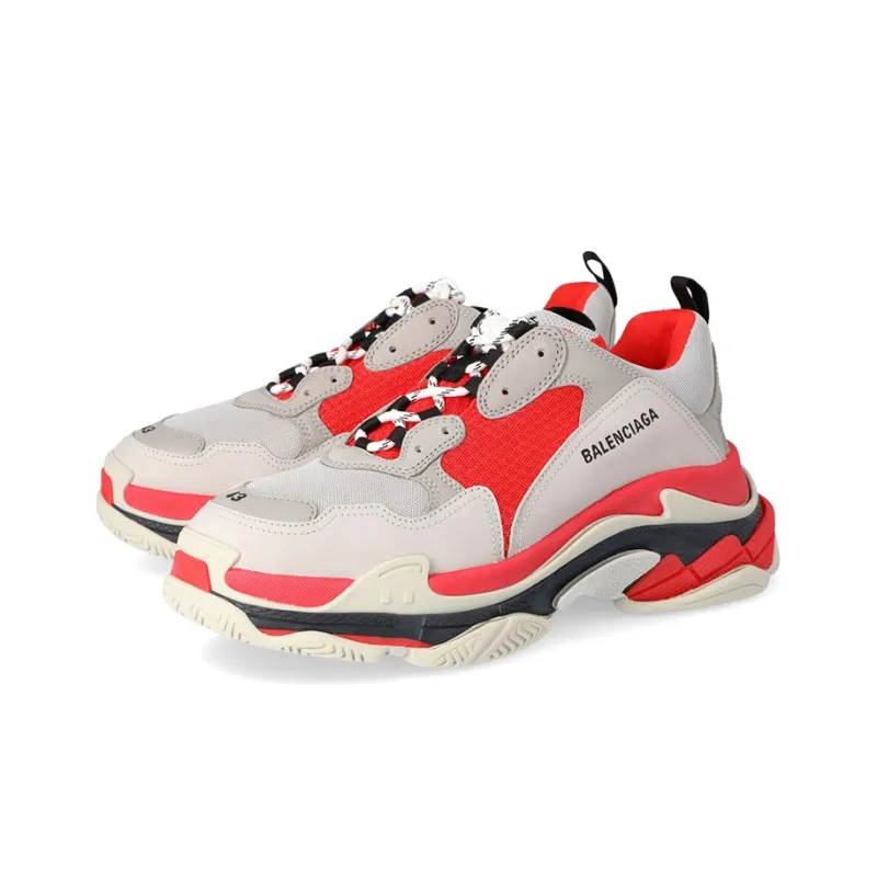 Balenciaga Triple S Sneaker 'Grey Red'-3