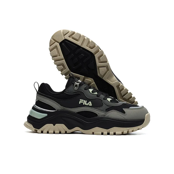 FILA Nico 'Black Gray Green' Women's-4