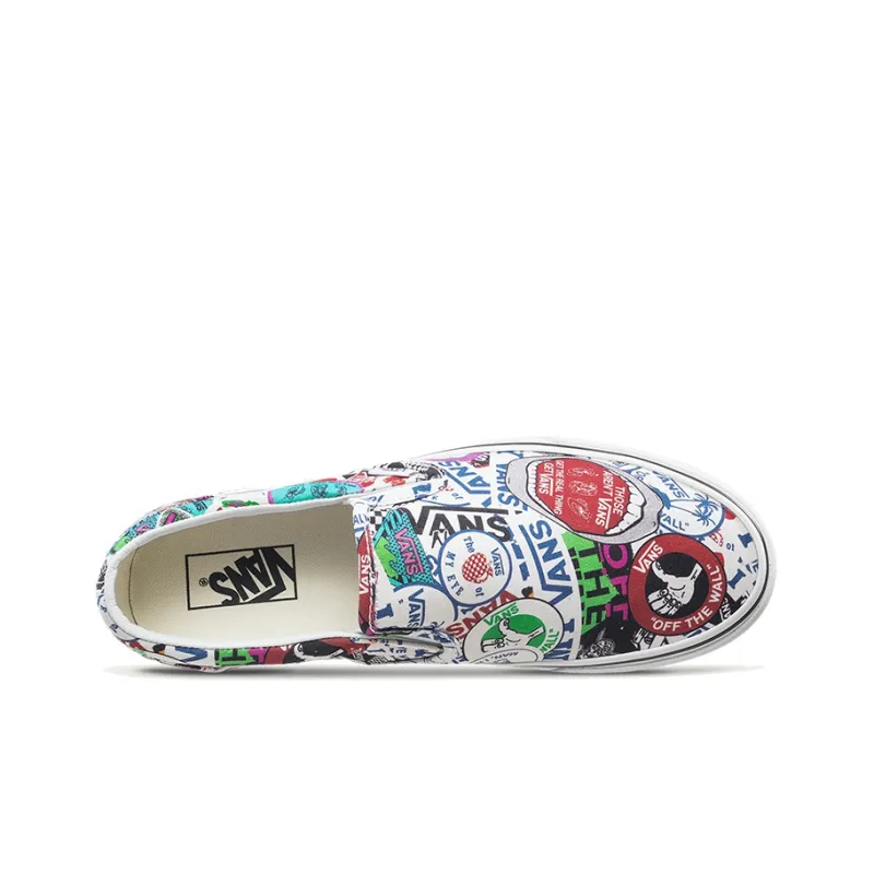 Vans Classic Slip On 'Sticker Mash Up'-3