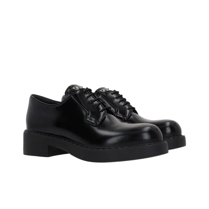 PRADA Derby Shoes Women's Black-3