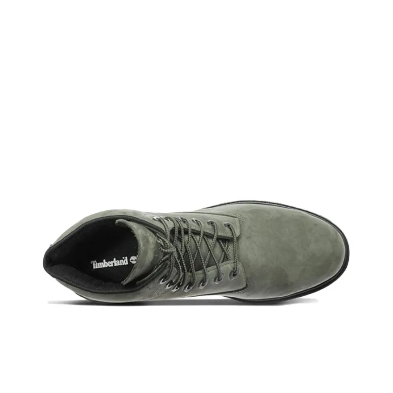 Timberland Basic 6 Inch Wide Fit Non contrast Boots 'Olive Green'-2