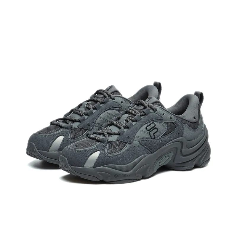 FILA FUSION PANTERA DX Cushioning Anti-Slip And Wear-Resistant Low-Top Chunky Sneakers Men's Castle Gray-2