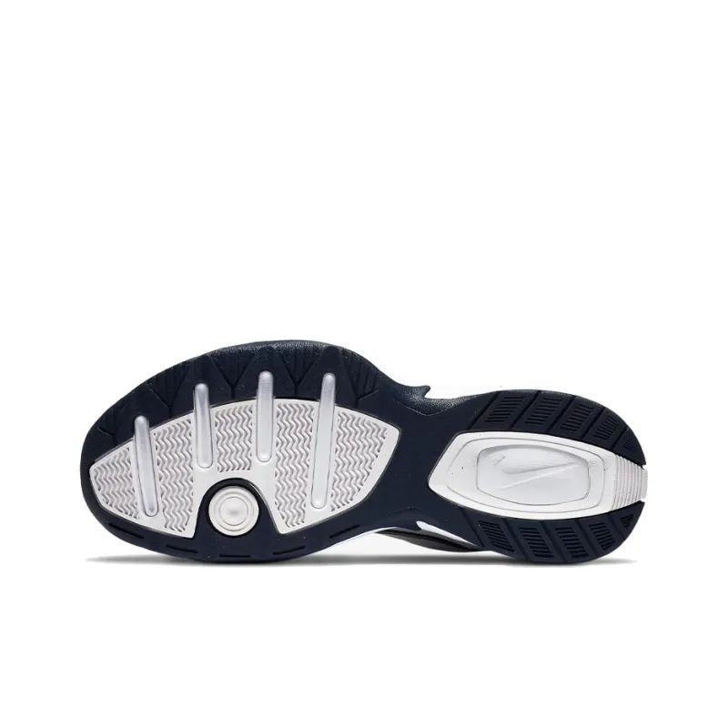 Nike Air Monarch Iv White Navy-5
