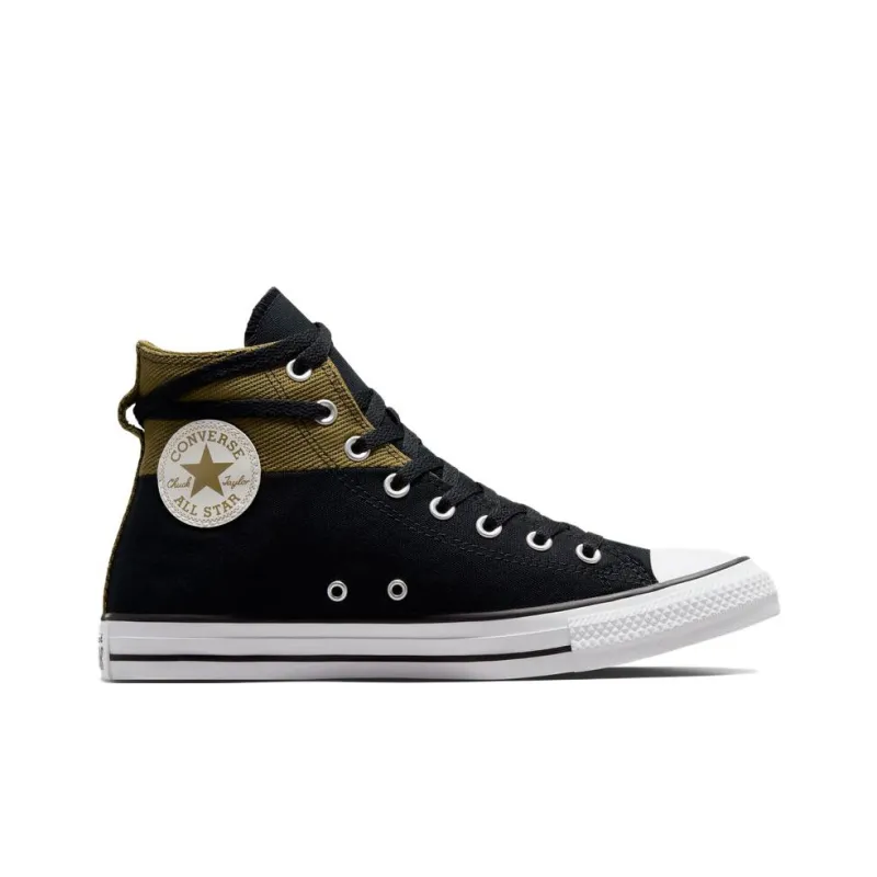 Chuck Taylor All Star Converse High 'Crafted Patchwork Black Cosmic Turtle'-1
