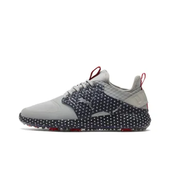 PUMA Ignite Pwradapt Golf Sport Shoe Caged Usa Gray/Red