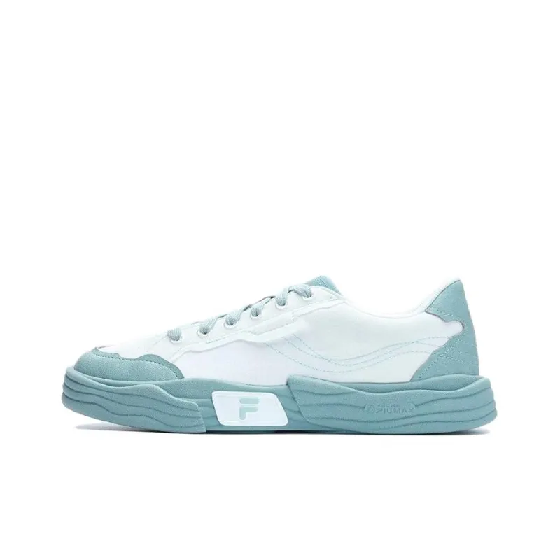 FILA FUSION Pop Ii Skate Shoes 'White Blue' Women's-0
