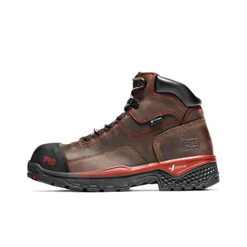 Timberland Boss Hog Warm And Wear Resistant Short Outdoor Boots Red Brown
