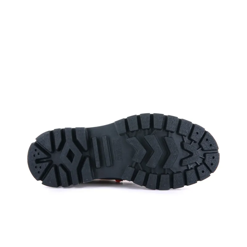 Palladium Outdoor Boots Unisex Black/Yellow/Red-4