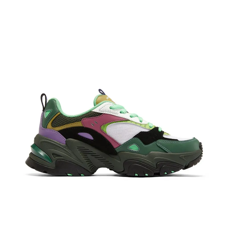 Skechers Stamina V2 X One Piece 'Green Multicolor' Women's-1