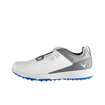 Callaway Cushioning Low-Top Golf Shoes Men's White Gray