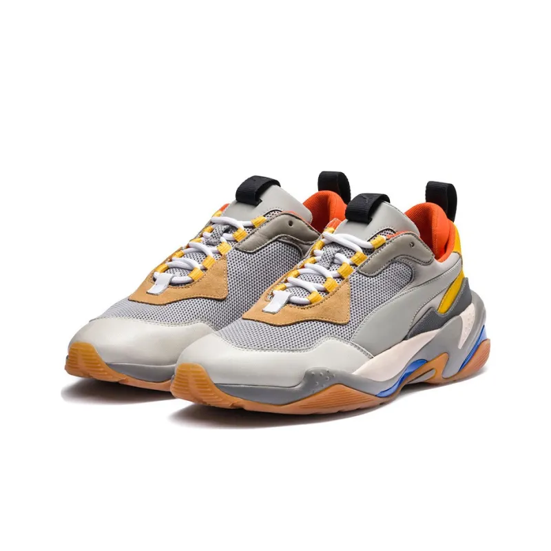 PUMA Thunder Spectra Grey Yellow-1