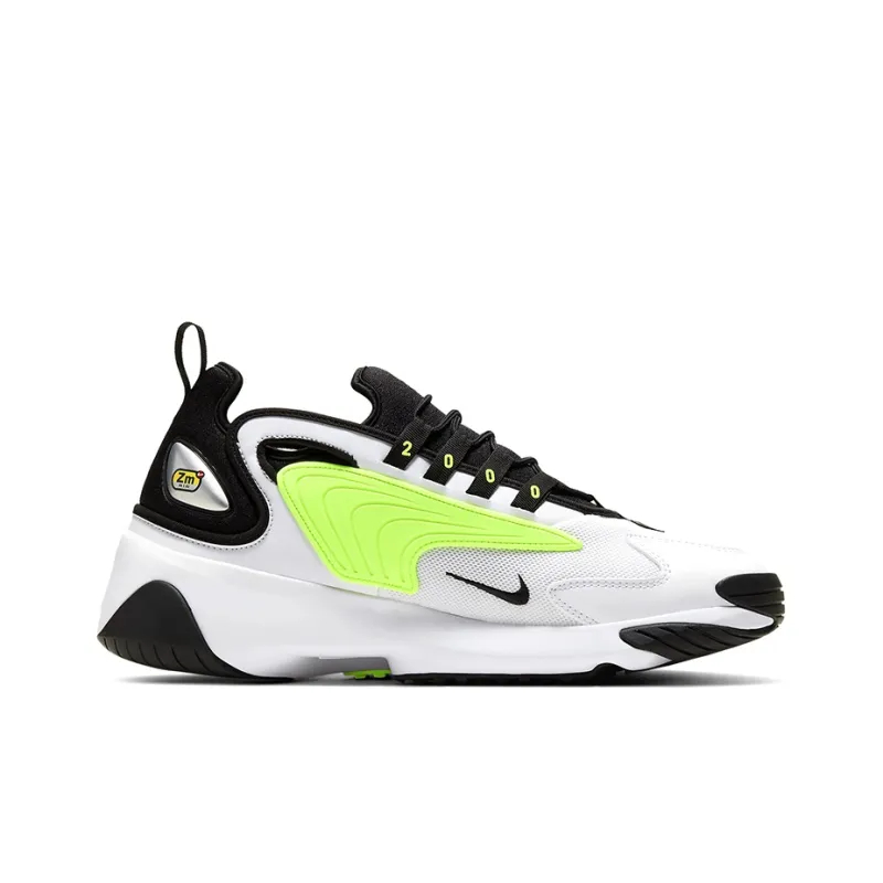 Nike Zoom 2K Black/White/Green-1