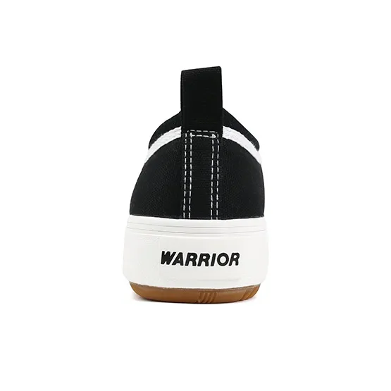 WARRIOR Canvas Shoes Women's Low Top Black-3