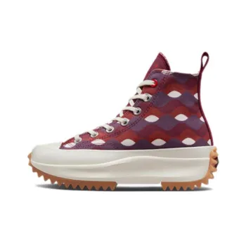 Run Star Converse Hike Platform High 'Twisted Classics Dark Beetroot'