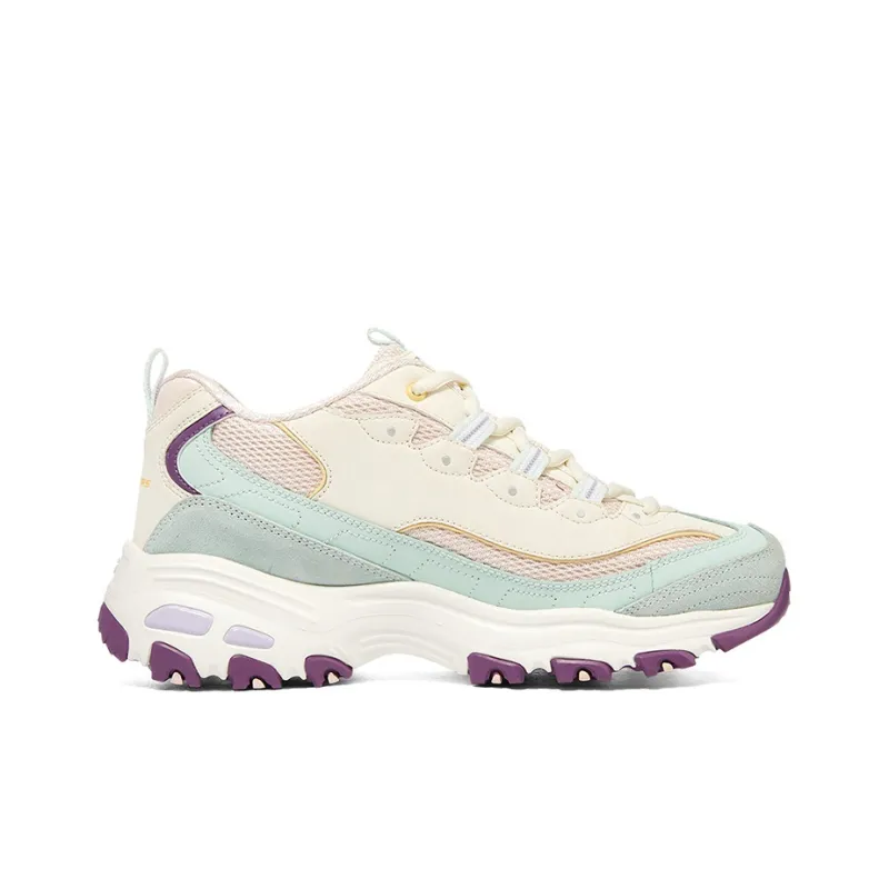 Skechers D'Lites 1.0 'Blue Yellow Pink' Women's-1