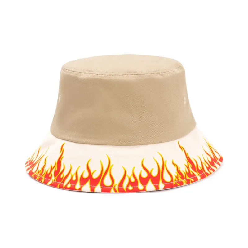 KENMO Bucket Hats Unisex Ecru/Black/Gray/Khaki-15