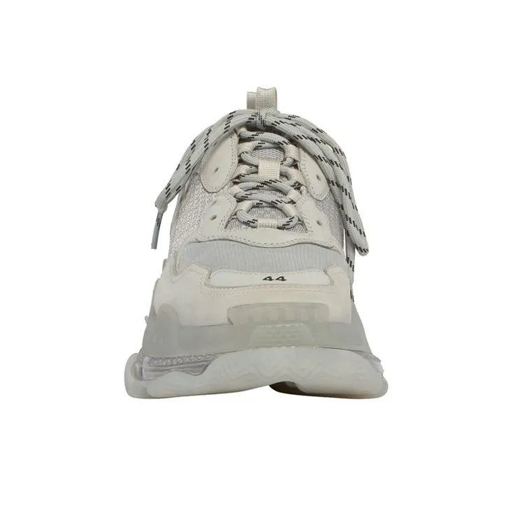 Balenciaga Triple S Clear Sole Grey-2