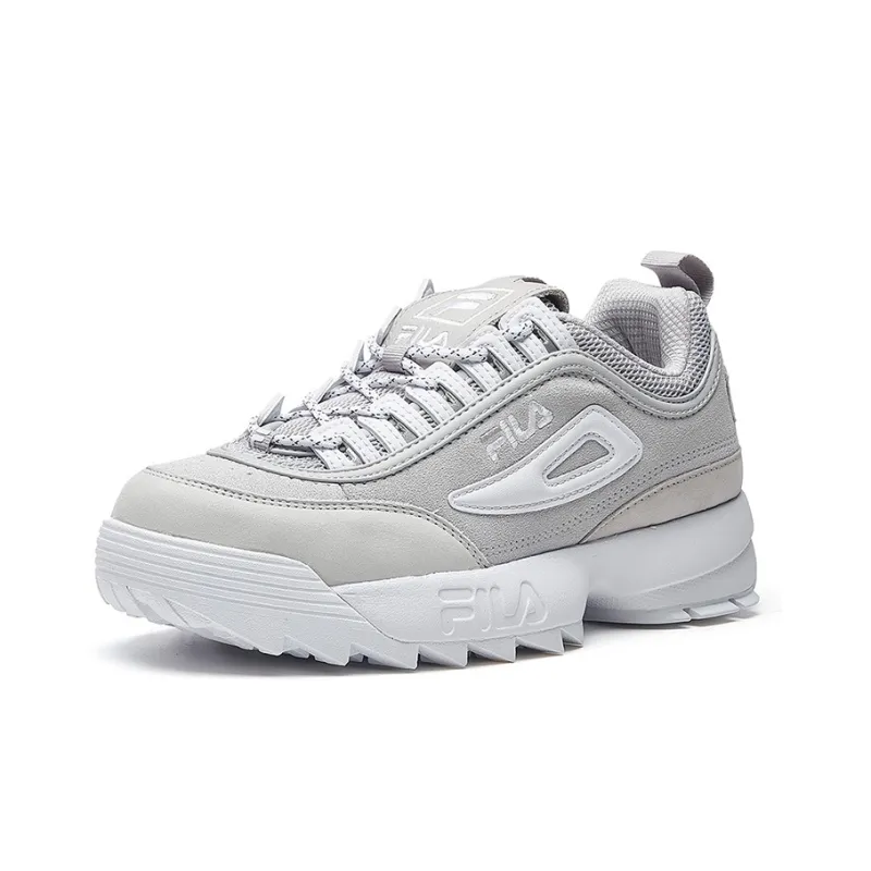 FILA FUSION Disruptor 2 Cushioning Anti Slip And Wear Resistant Low Top Chunky Sneakers Women's-2