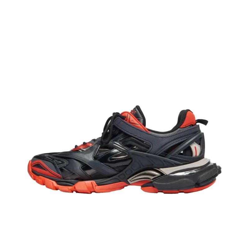 Balenciaga Track.2 Trainer 'Black Red Grey'-0