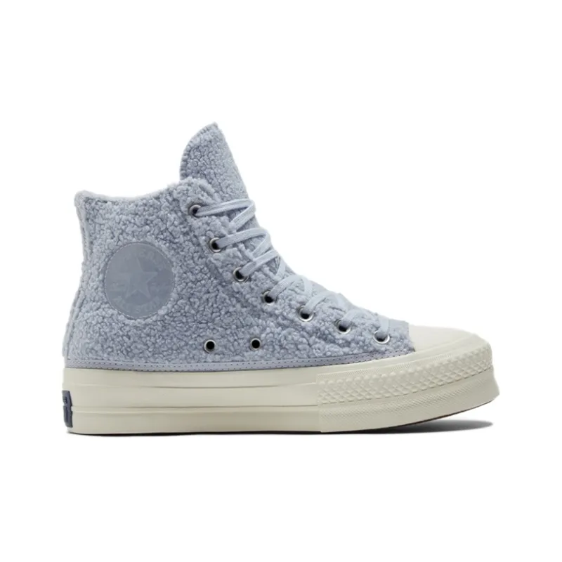 Converse Women's Chuck Taylor All Star Platform High 'Cozy Sherpa Ghost' Women's-1