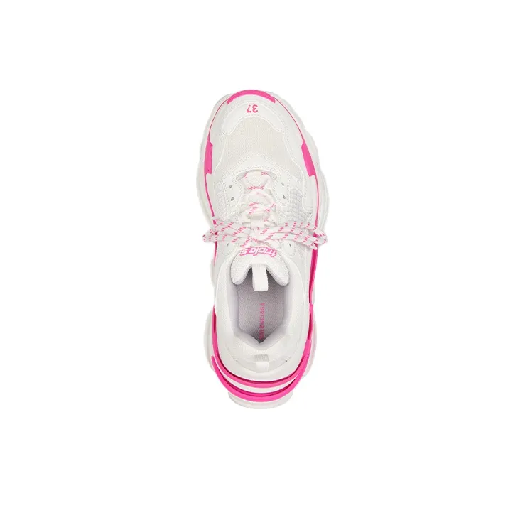 Balenciaga Triple S Fluo Pink White Women's-3