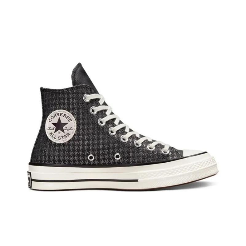 Converse Women's Chuck 70 High 'Houndstooth Shine Black' Women's-1