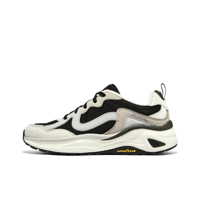 Skechers D'LITES Wave 'White Black' Women's-0