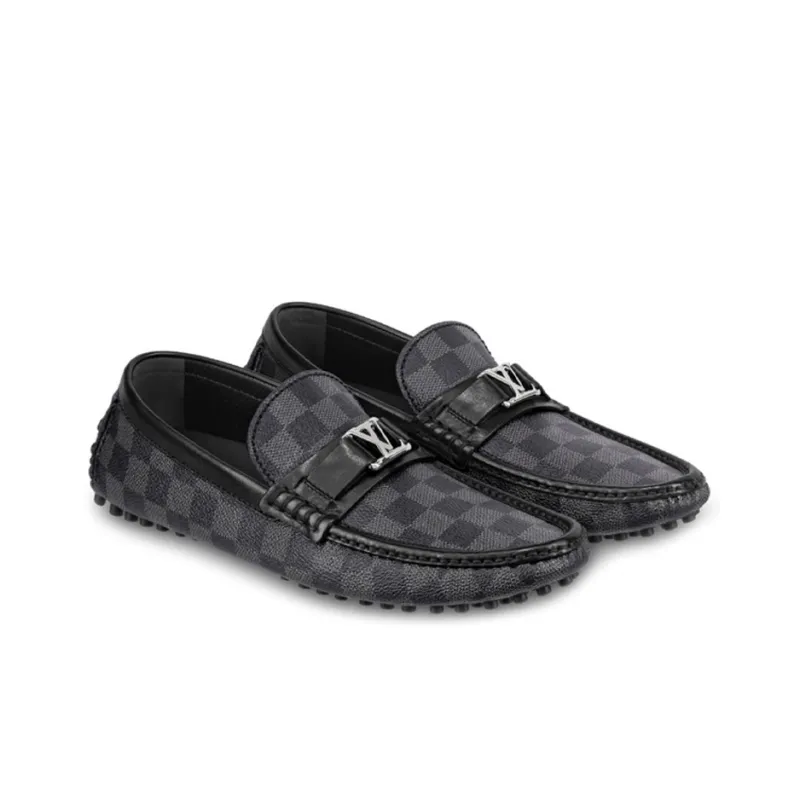 LOUIS VUITTON Hockenheim Casual Shoes Men's Black-2