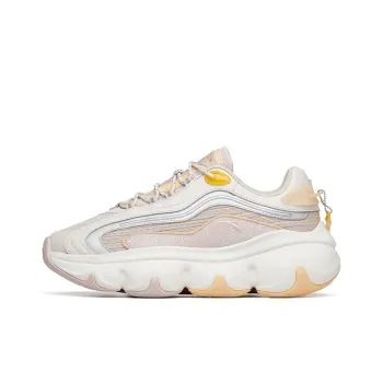 Anta Cushioning Anti Slip And Wear Resistant Low Top Chunky Sneakers Women's Pink Orange