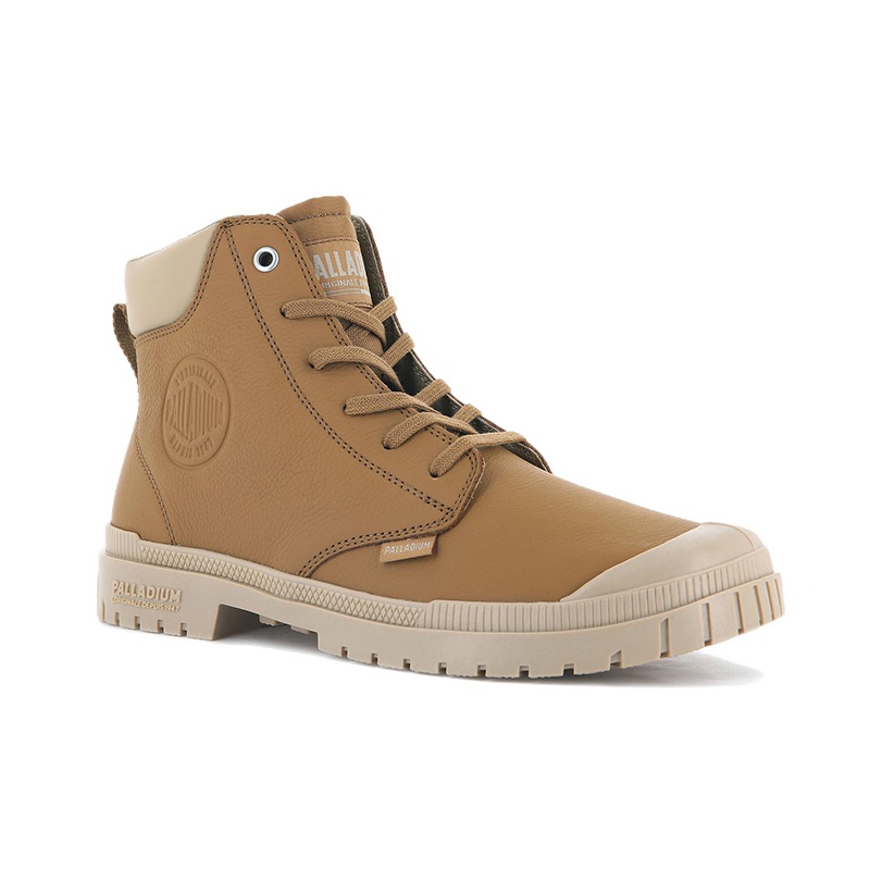 Palladium boots khaki best sale